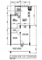 Blk 602 Clementi West Street 1 (Clementi), HDB 3 Rooms #460971401